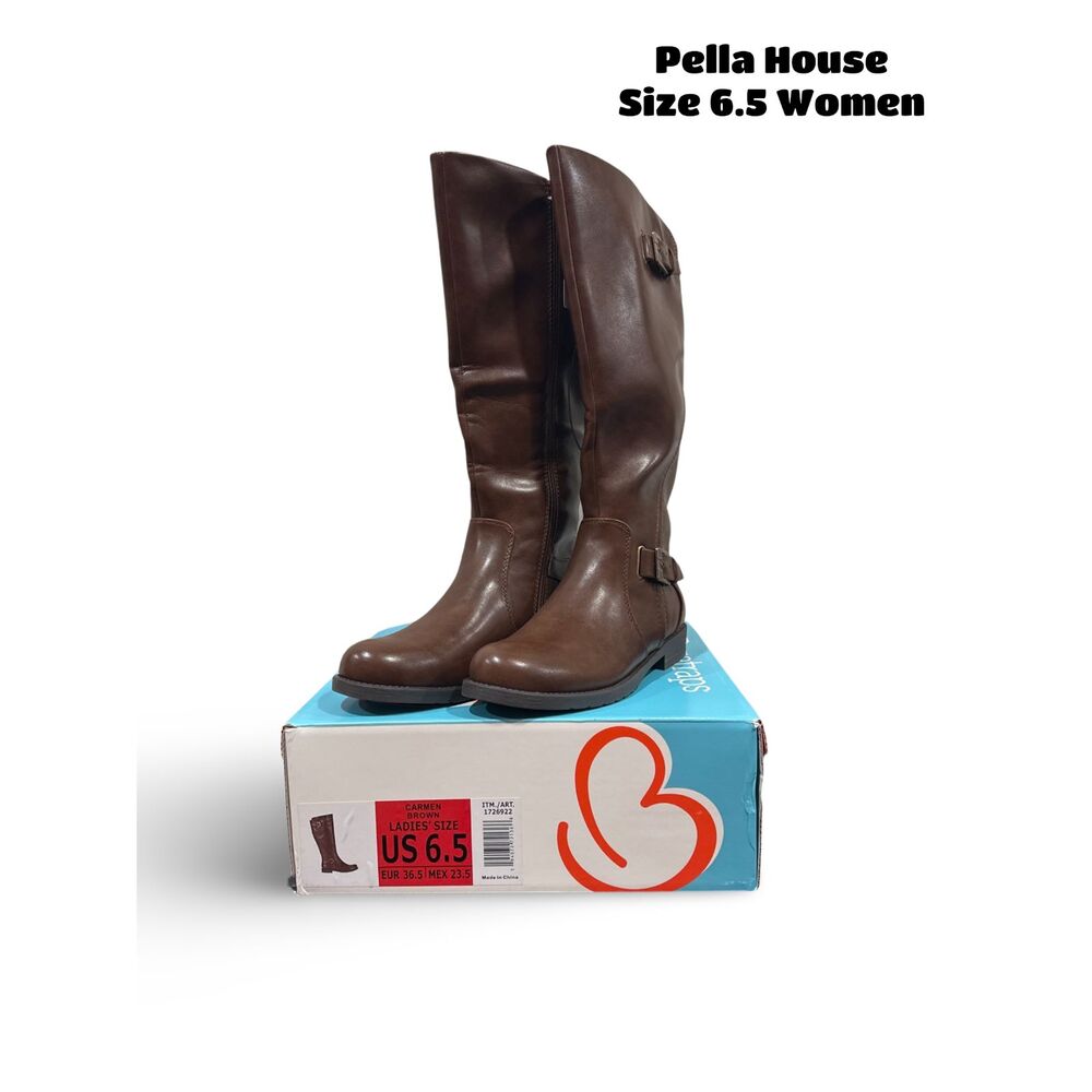 Riding Baretraps Brown Carmen Boot Size 6.5
